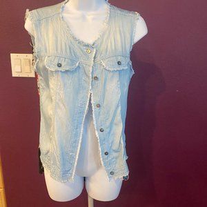 Alberto Makali Hi Lo blouse; Size Small